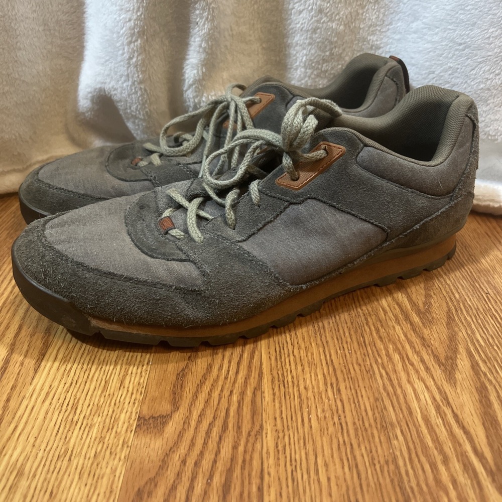 The North Face Mens Shoes Size 14 Grey Tan Sneaker Trail